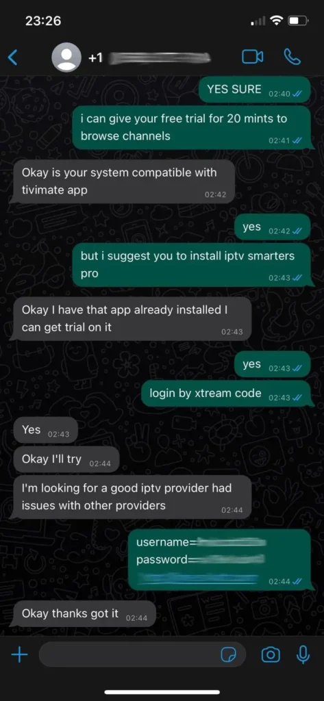 iptv subscription uk customer review whatsapp